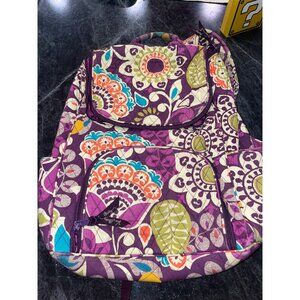 Vera Bradley Plum Crazy Backpack